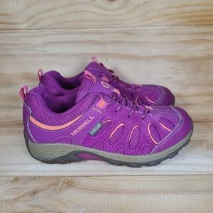 Merrell Chamelon Low Waterproof Hikers Youth 13 Wide Magenta